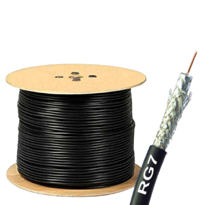 300 Feet 100 Yards RG7 Coaxial Cable TV Cable- Antenna Satellite Dish Digital Signal Audio Video Cable