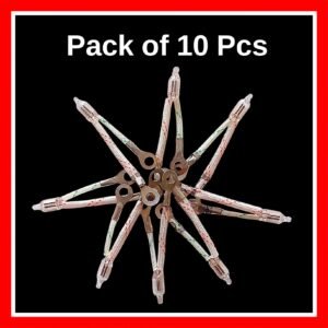10 Pcs 220V Neon Indicator Lamp for Electric Iron – Replacement Bulb