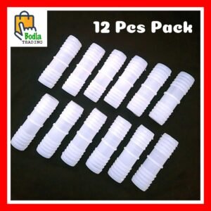 12Pcs Water pipe Connector & Garden Pipe Connector Pvc Plastic Material