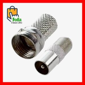2 Pcs TV Cable Pin for TV and LCD/LED with RG6 Connectors- TV Cable Pin High Quality