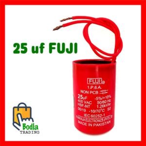 25uf FUJI Capacitor High Quality Made in Pakistan