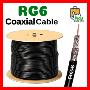 30 Feet RG6 Coaxial Cable TV Cable- Antenna Satellite Dish Digital Signal Audio Video Cable High Quality