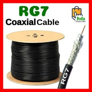 300 Feet 100 Yards RG7 Coaxial Cable TV Cable- Antenna Satellite Dish Digital Signal Audio Video Cable