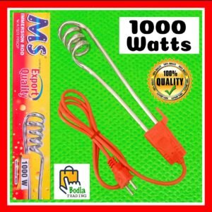 Electric Water Heating Rod Portable Electric Water Heater Electric Water Immersion Rod 1000, 1200, & 1500 Watts