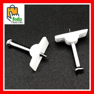 Flat Head Nail Clips- Flat Clips with Nails- Nail Duct Clip