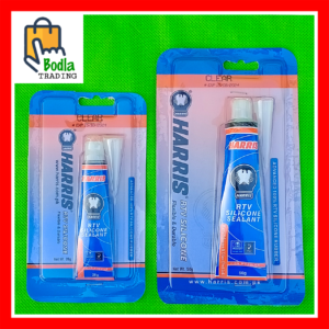 HARRIS RTV Silicone Sealant 20g & 50g Tube (Transparent Color)- Best For Stop Water Leakage And To Fill Empty Spaces etc