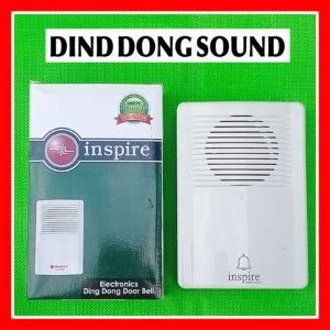 Inspire Ding Dong Door Bell Wired Ding Dong Bell Premium Quality Loud Sound AC 220V