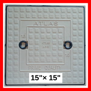 Main Hole Cover 15"×15" Inch ABS Plastic Manhole Cover Prime Quality