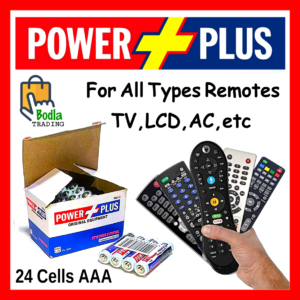 24 Pcs Power Plus Original Equipment Cells AAA Size 1.5V Battery Cells For Remotes