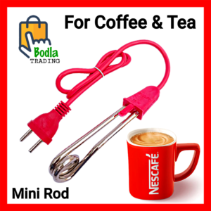 Electric Water Heating Rod Mini 500W Portable for Coffee,Tea Maker, Milk Boiler