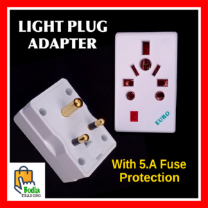 5.AMP Multi Plug Adapter With Fuse For Light Plug D Type Light Plug Multi Plug Adapter