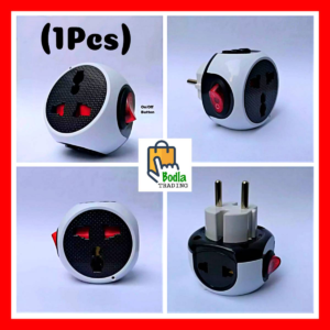 Universal Multi Travel Adaptor 3 in 1 US UK AU to EU Plug Conversion Adaptor Universal 2 Pin Multi Socket 16A Multi Plug