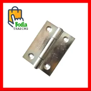 6 Pcs 2" Inch Door Hinge Star Brand Galvanized Iron Silver
